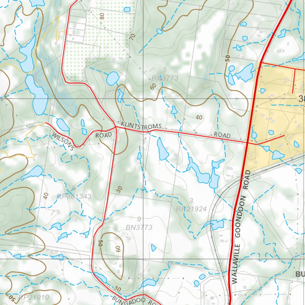 Bullyard (9348-33) Map by Department of Resources | Avenza Maps