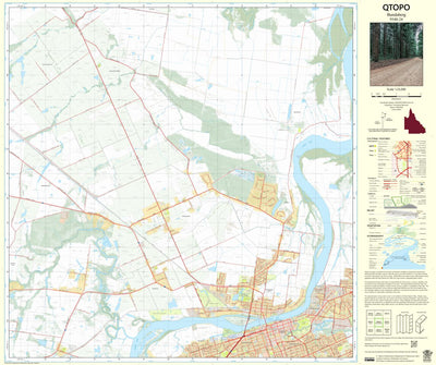 Department of Resources Bundaberg (9348-24) digital map
