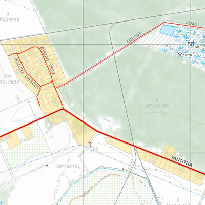Department of Resources Bundaberg (9348-24) digital map