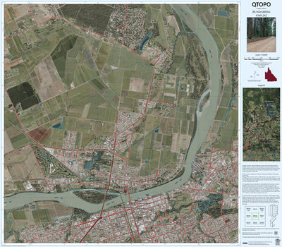 Department of Resources BUNDABERG (9348-242i) digital map