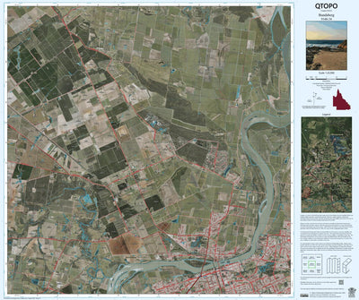 Department of Resources Bundaberg (9348-24i) digital map