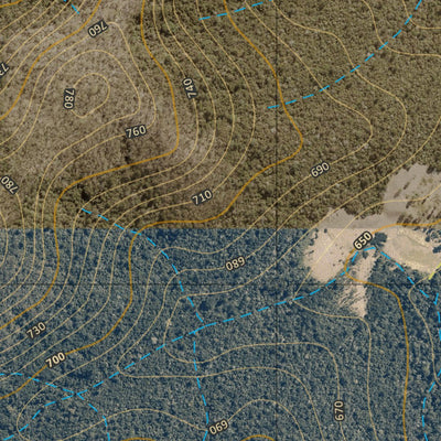 Department of Resources Bunya (9244-342i) digital map