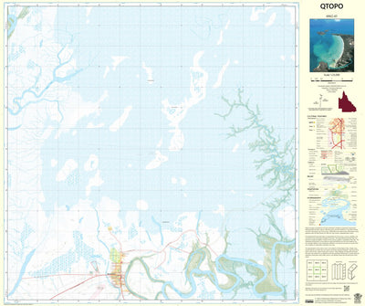 Department of Resources Burketown (6862-43) digital map