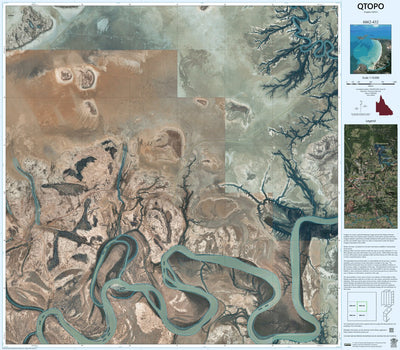 Department of Resources Burketown (6862-432i) digital map
