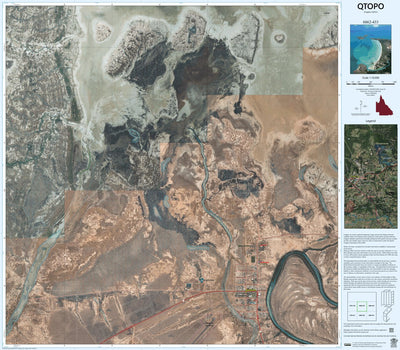 Department of Resources Burketown (6862-433i) digital map