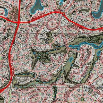 Department of Resources Burleigh (9541-11i) digital map