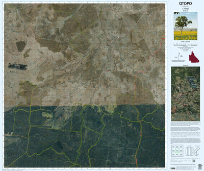 Department of Resources Cadarga (9045-1i) digital map