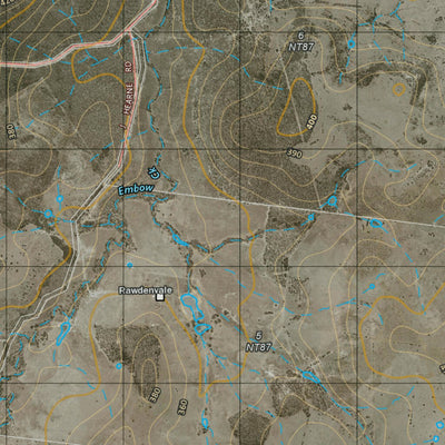 Department of Resources Cadarga (9045-1i) digital map