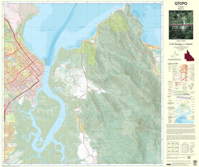 Department of Resources Cairns (8064-23) digital map