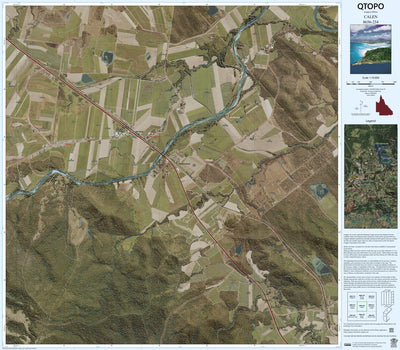 Department of Resources CALEN (8656-234i) digital map