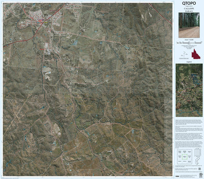 Department of Resources CALLIOPE (9149-411i) digital map