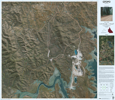 Department of Resources Calliope (9149-412i) digital map