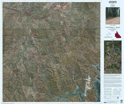Department of Resources Calliope (9149-41i) digital map