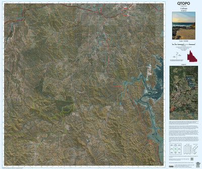 Department of Resources Calliope (9149-4i) digital map