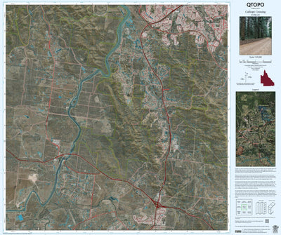 Department of Resources Calliope Crossing (9150-32i) digital map