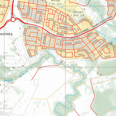 Department of Resources Caloundra Special (9544-34) digital map