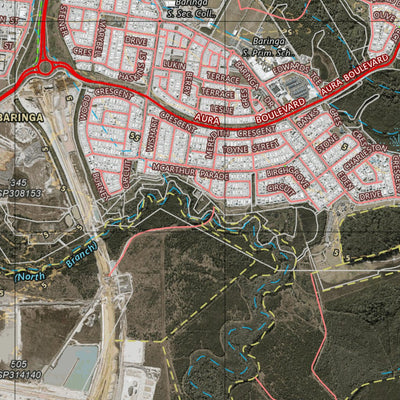 Department of Resources Caloundra Special (9544-34i) digital map