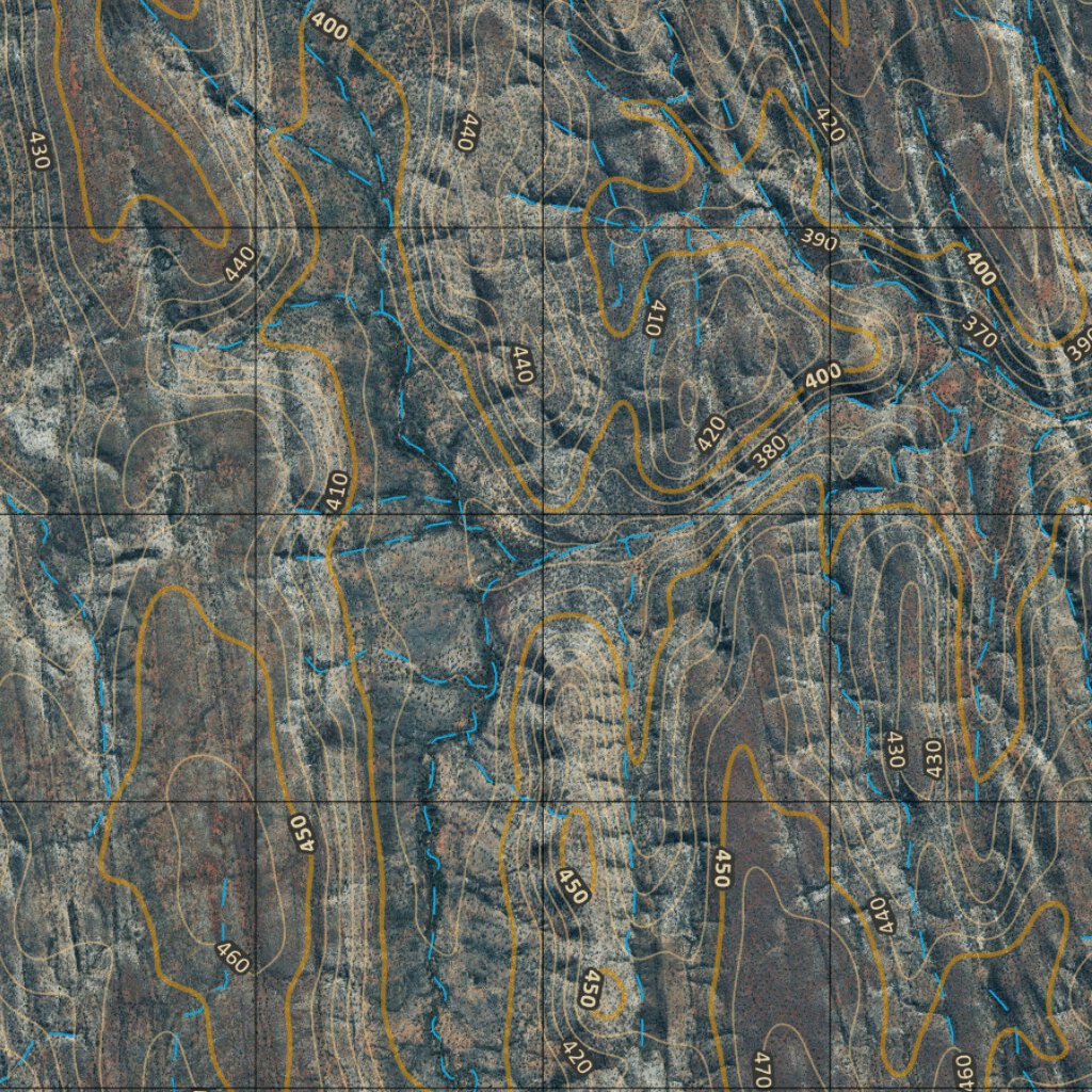 Calton Hills (6757-1i) Map by Department of Resources | Avenza Maps