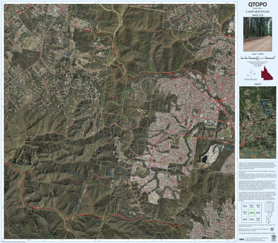 Department of Resources CAMP MOUNTAIN (9443-224i) digital map