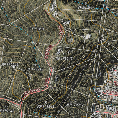 Department of Resources CAMP MOUNTAIN (9443-224i) digital map