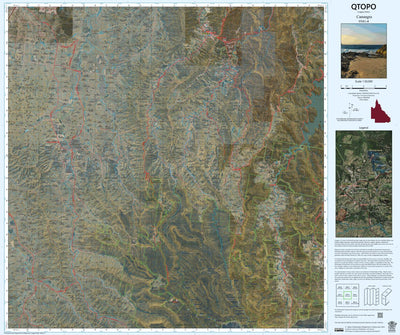 Department of Resources Canungra (9541-4i) digital map