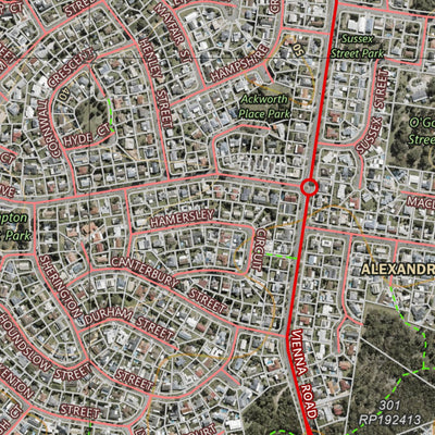 Department of Resources CAPALABA (9542-411i) digital map