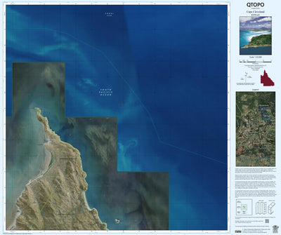 Department of Resources Cape Cleveland (8359-43i) digital map
