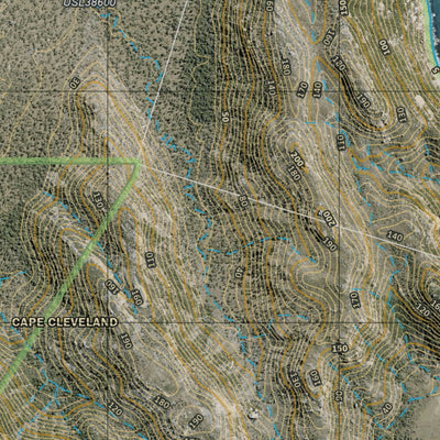 Department of Resources Cape Cleveland (8359-43i) digital map