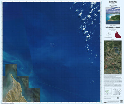 Department of Resources Cape Cleveland (8359-4i) digital map