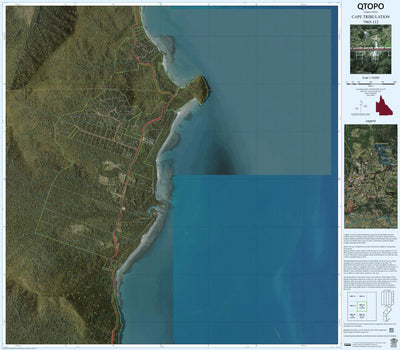 Department of Resources CAPE TRIBULATION (7965-112i) digital map