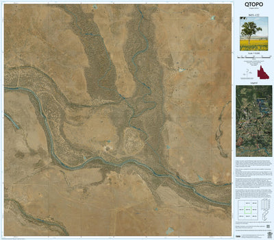 Department of Resources Capella Creek (8451-122i) digital map