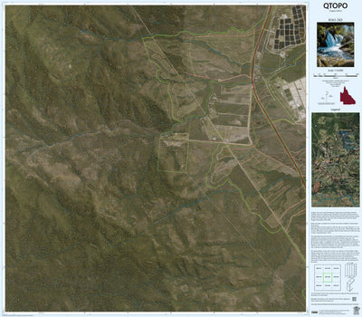 Department of Resources Cardwell (8161-343i) digital map