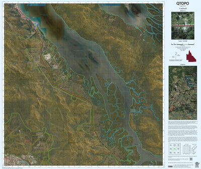 Department of Resources Cardwell (8161-3i) digital map
