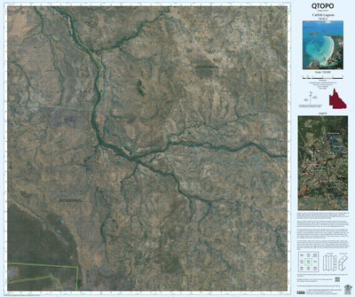 Department of Resources Catfish Lagoon (7470-2i) digital map