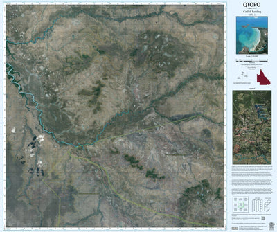 Department of Resources Catfish Landing (7373-1i) digital map