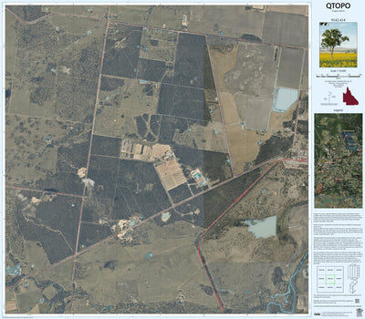Department of Resources Cecil Plains (9142-414i) digital map