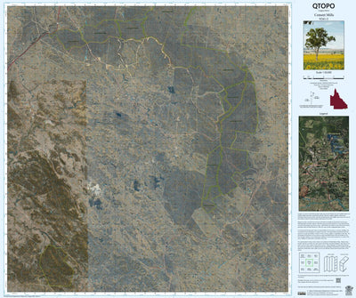 Department of Resources Cement Mills (9241-3i) digital map