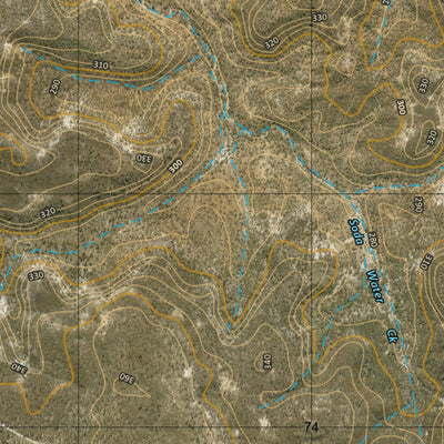 Department of Resources Cerito (8455-41i) digital map