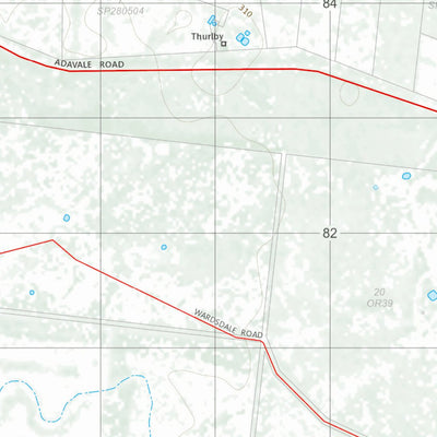 Department of Resources Charleville (8145-3) digital map
