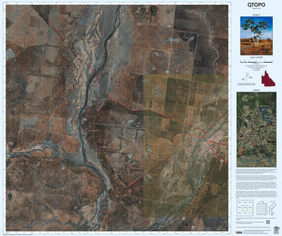 Department of Resources Charleville (8145-3i) digital map