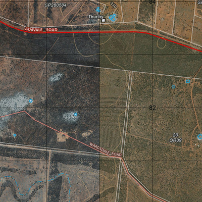 Department of Resources Charleville (8145-3i) digital map