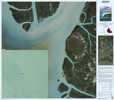Department of Resources Charon Point (8853-214i) digital map