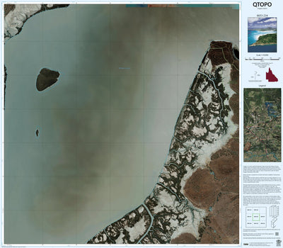Department of Resources Charon Point (8853-234i) digital map