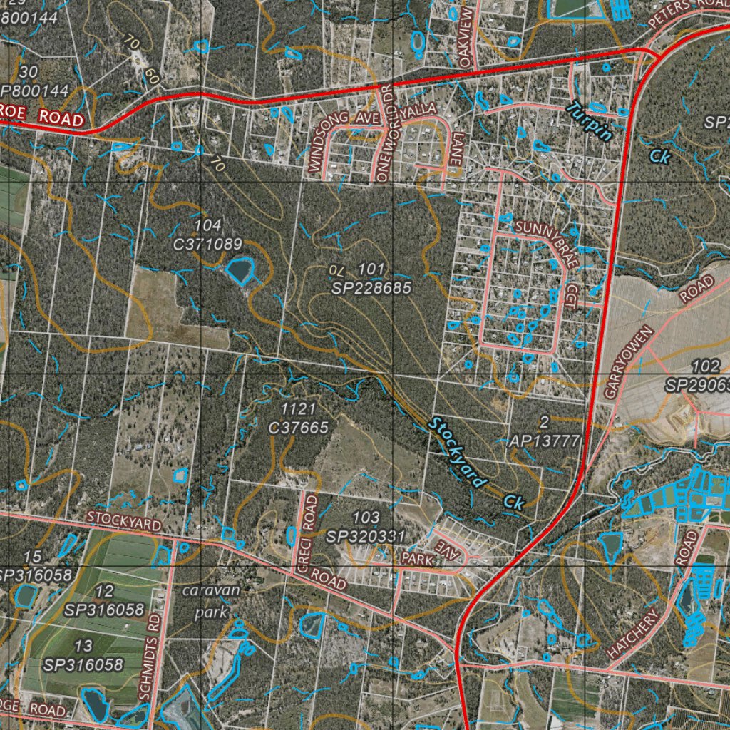 Childers (9347-1i) Map by Department of Resources | Avenza Maps