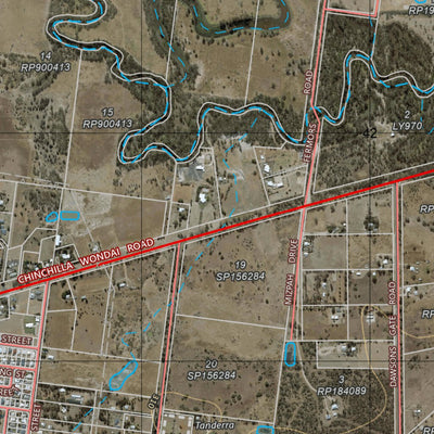 Department of Resources Chinchilla (9044-42i) digital map