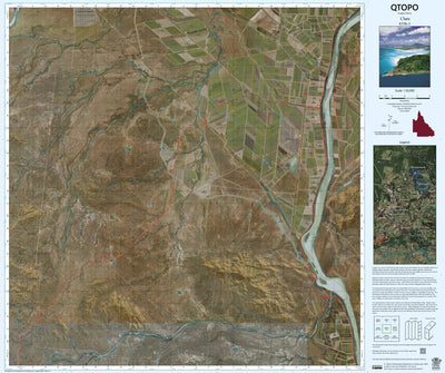 Department of Resources Clare (8358-3i) digital map