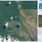 Department of Resources Claudie River (7572-244i) digital map