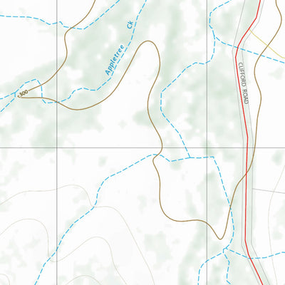 Department of Resources Clifford (8745-13) digital map