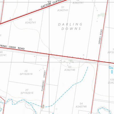 Department of Resources Clifton (9242-22) digital map