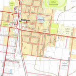 Department of Resources Clifton (9242-22) digital map